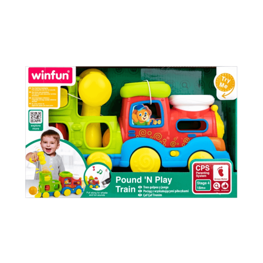 Winfun Pound 'N Play Train Toy 18+ Months