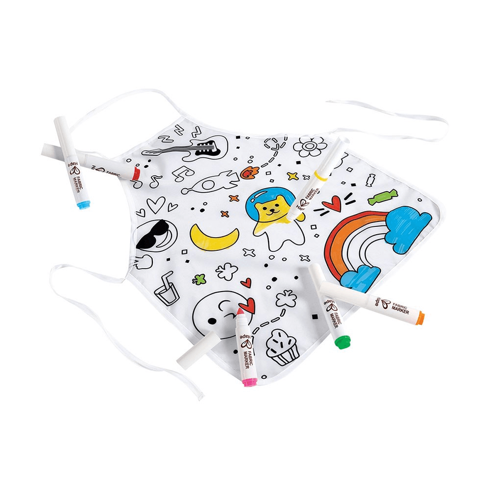 Hape DIY Color Me Art Apron Set