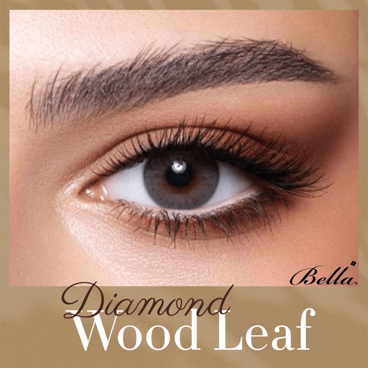 Bella- Diamonds- Wood Leaf