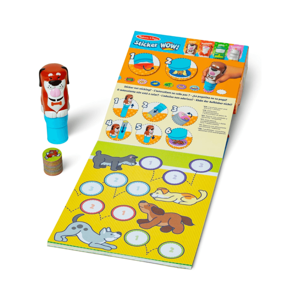 Melissa & Doug Wow! Cocoa The Dog Sticker Set