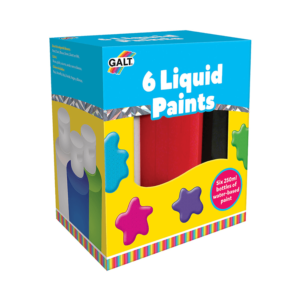 Galt Liquid Paints 6Pcs