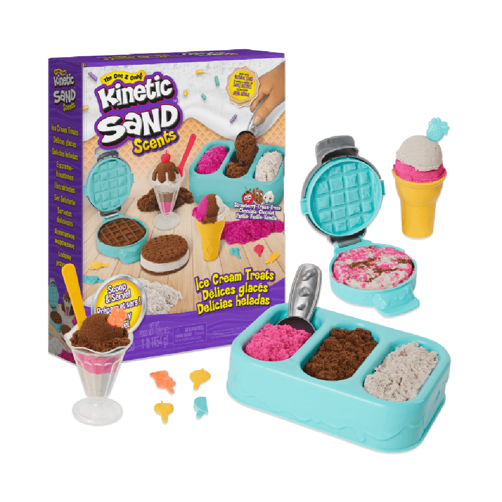 Spin Master Kinetic Sand Scents Ice Cream Treats Playset