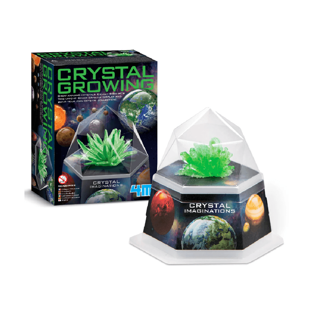 4M Crystal Imaginations Crystal Growing Kit 10+ Years - Green