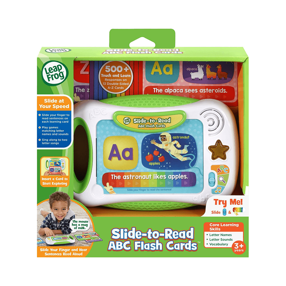 LeapFrog Slide-To-Read ABC Flash Cards Set