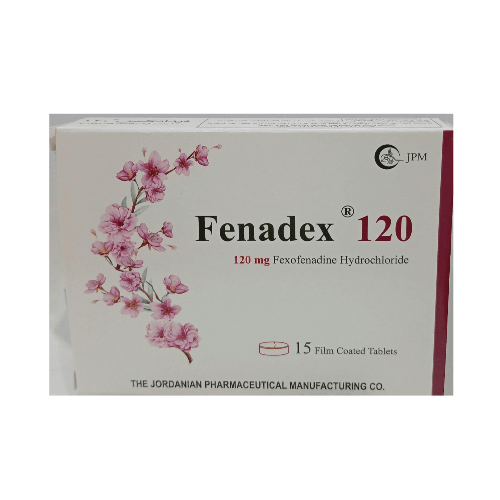 Fenadex 120Mg Tab 15`S