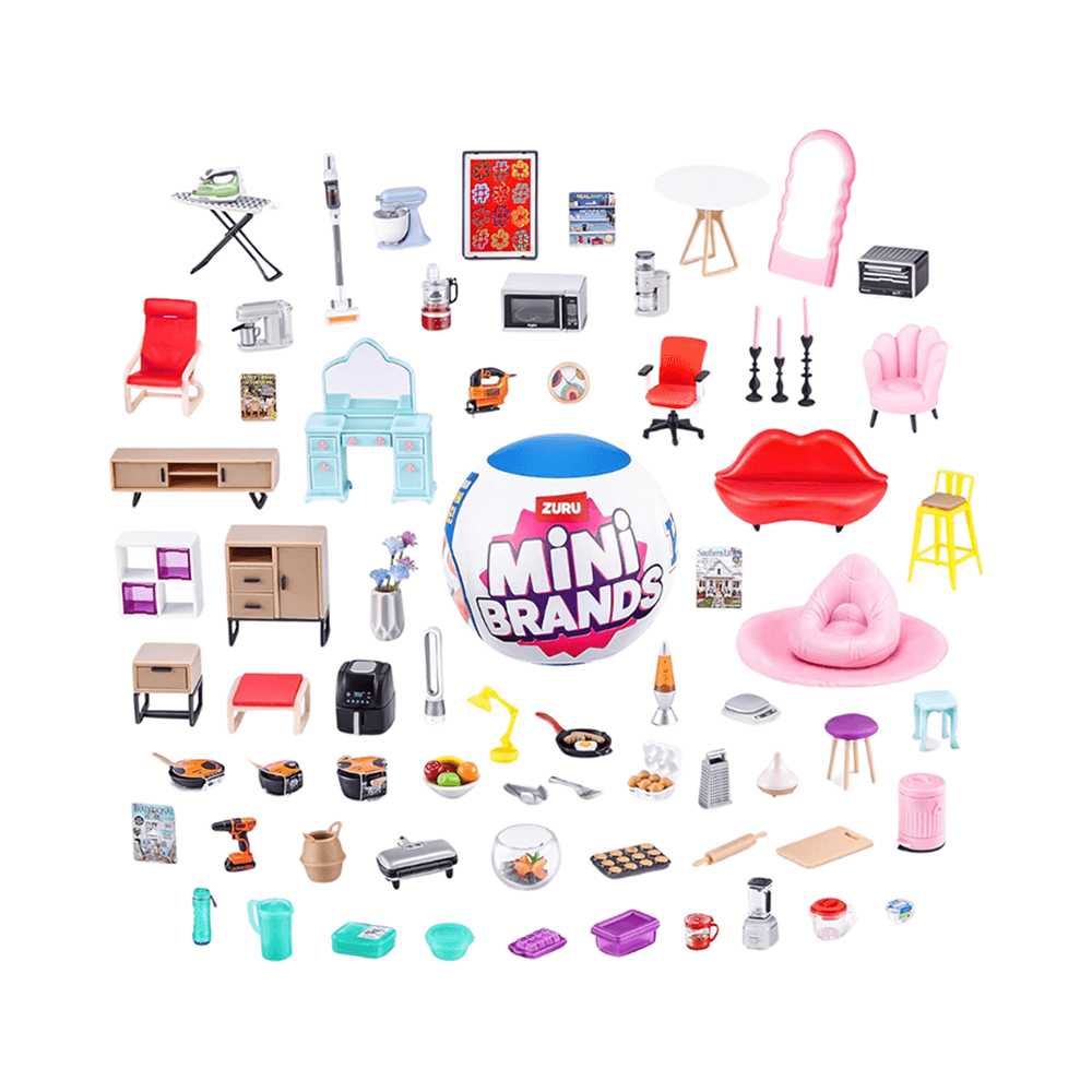 Zuru Mini Brands Home Series 1 Collectible Capsule Assorted