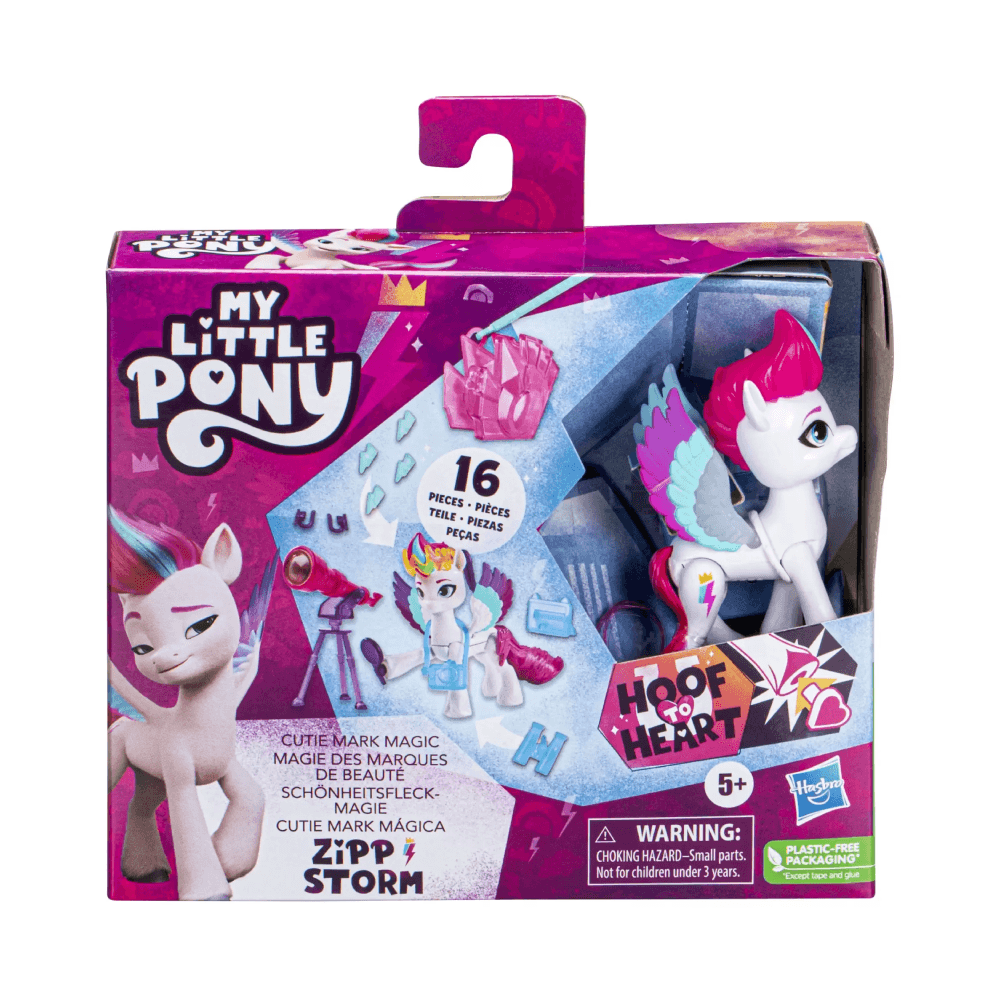 My Little Pony Cutie Mark Magic Pony Toy With Accessories Assorted