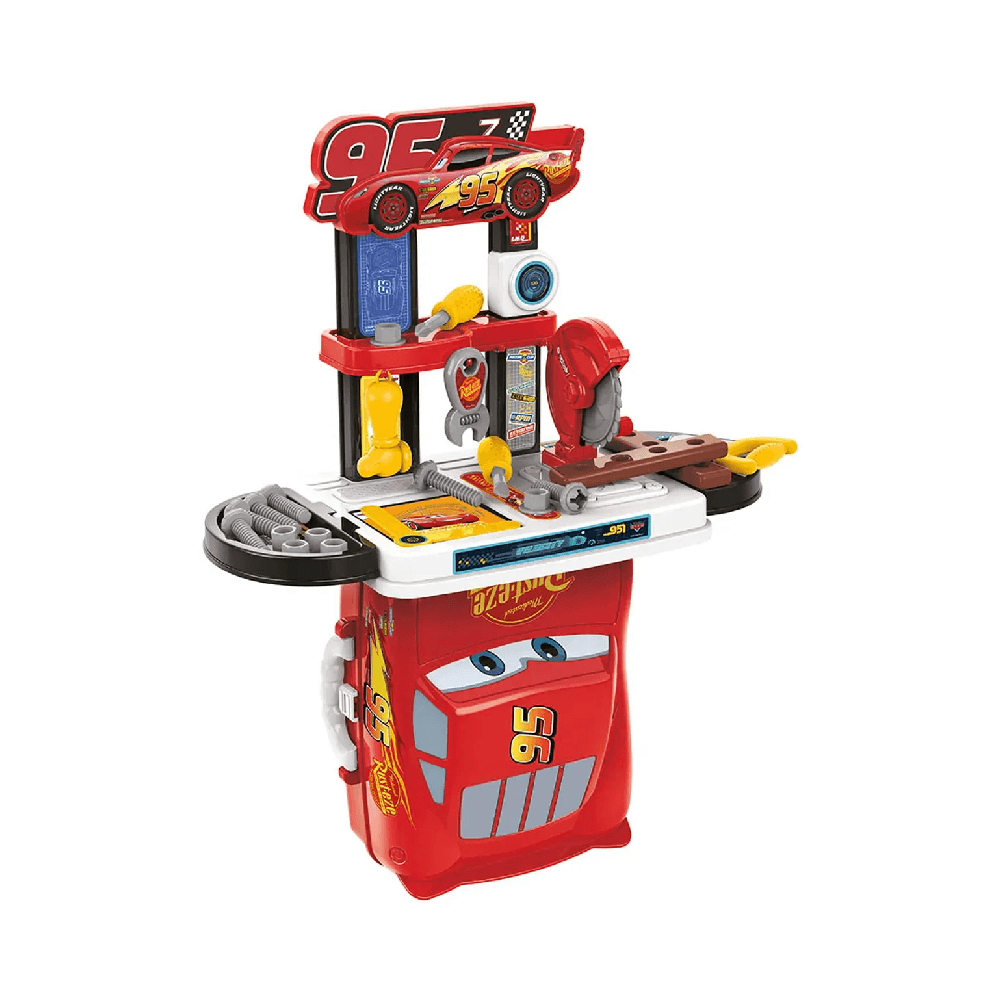 Disney Cars Construction Play Suitcase 3+ Years 32Pcs