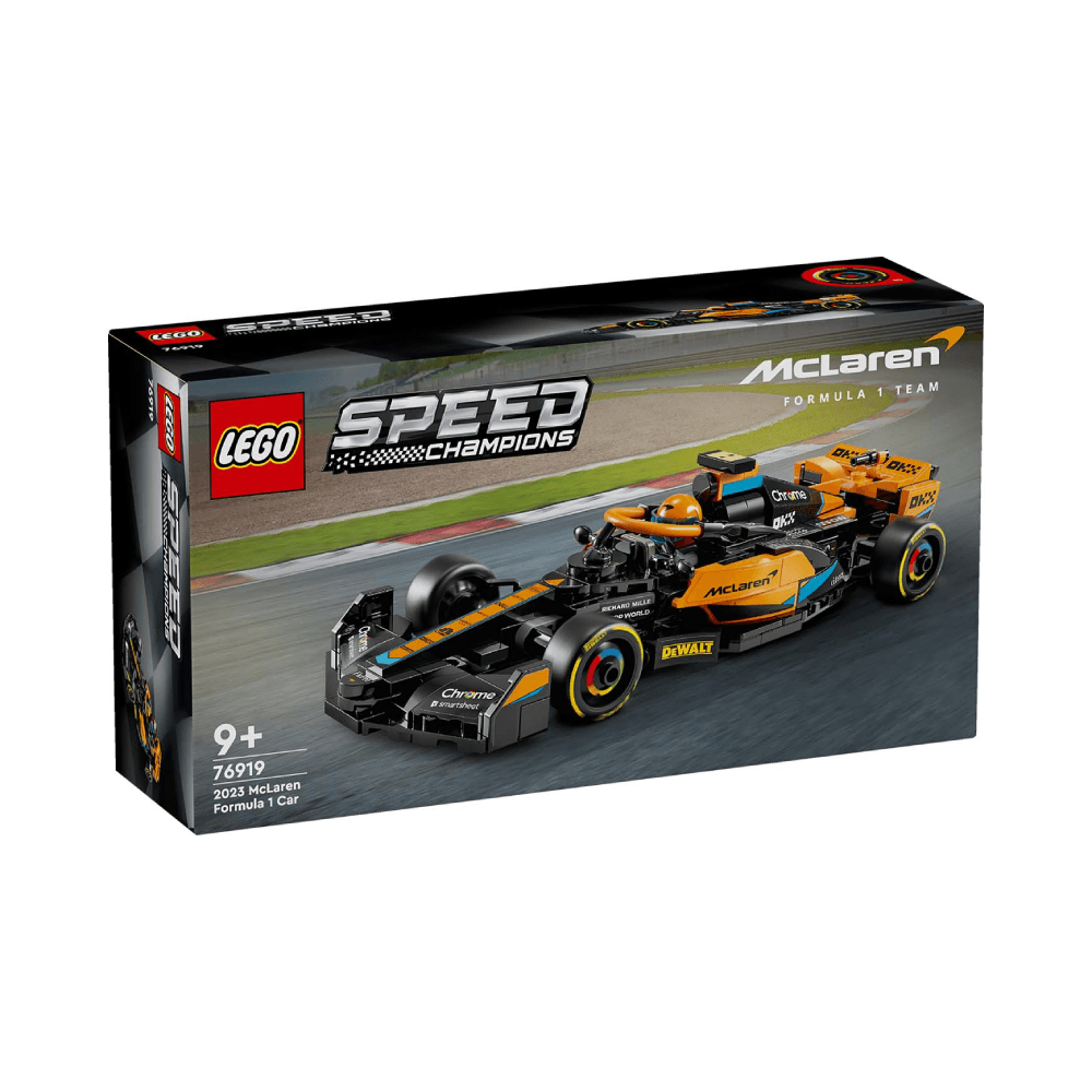 Lego Speed Champions 2023 Mclaren Formula 1 Race Car Toy Building Set 76919 9+ Years