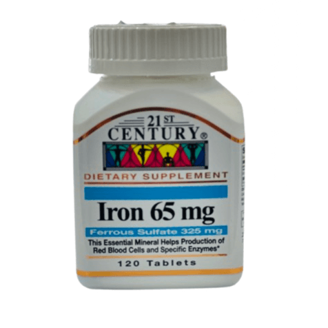 21 Ch Iron Tab 65Mg 120`S