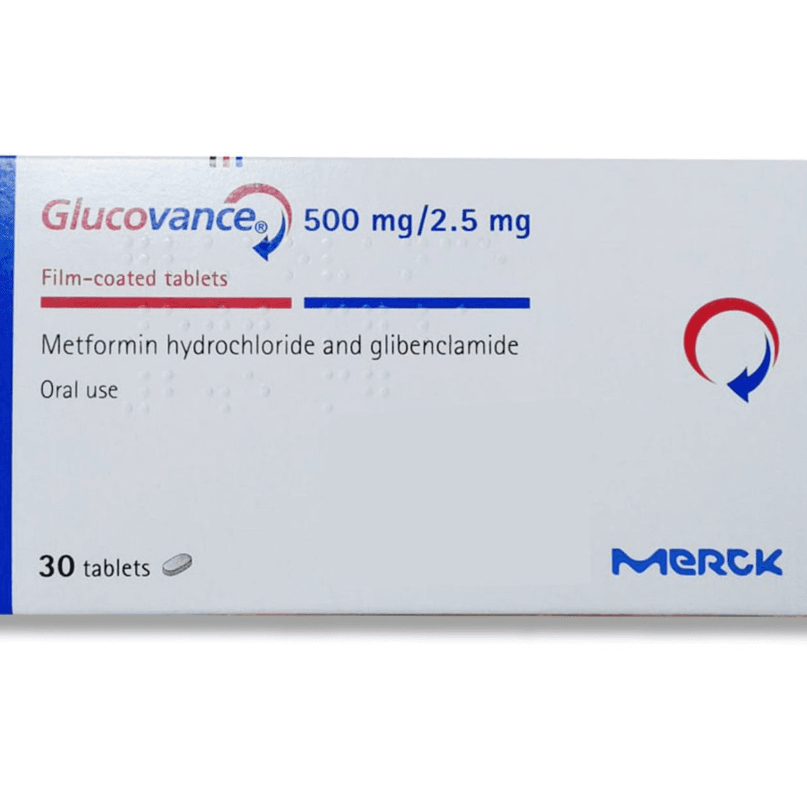 Glucovance 500/2.5Mg Tab 30`S