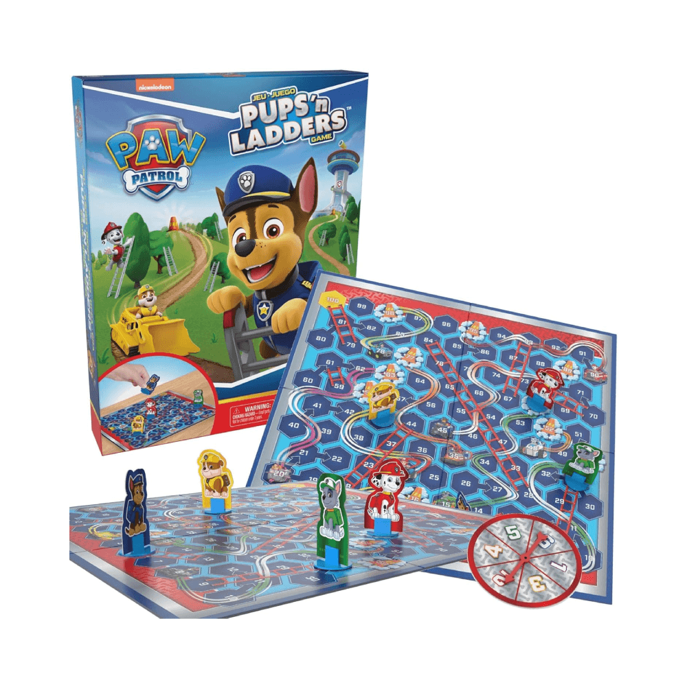 Nickelodeon Paw Patrol Pups 'N Ladders Board Game