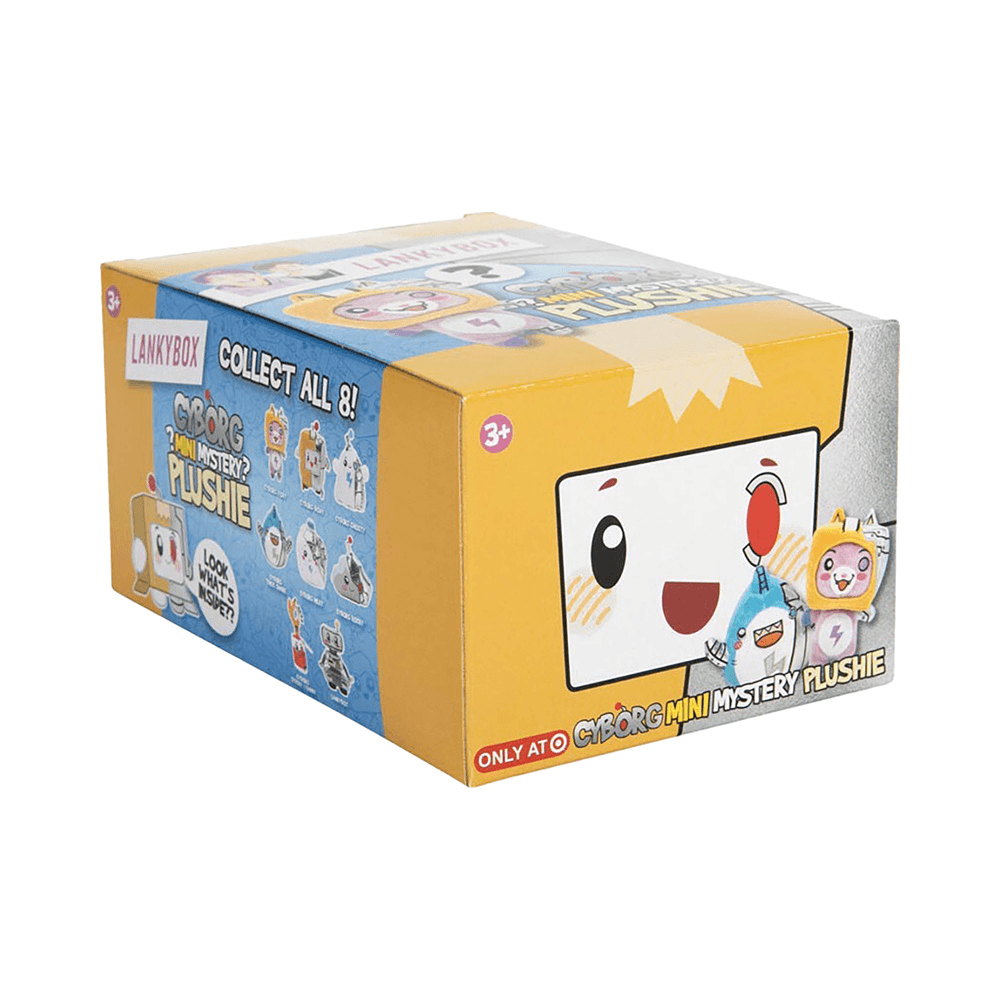 Lankybox Cyborg Mini Mystery Plush Toy 15cm - Assorted
