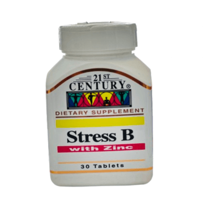 21 Ch Stress B W/Zinc Tab 30`S