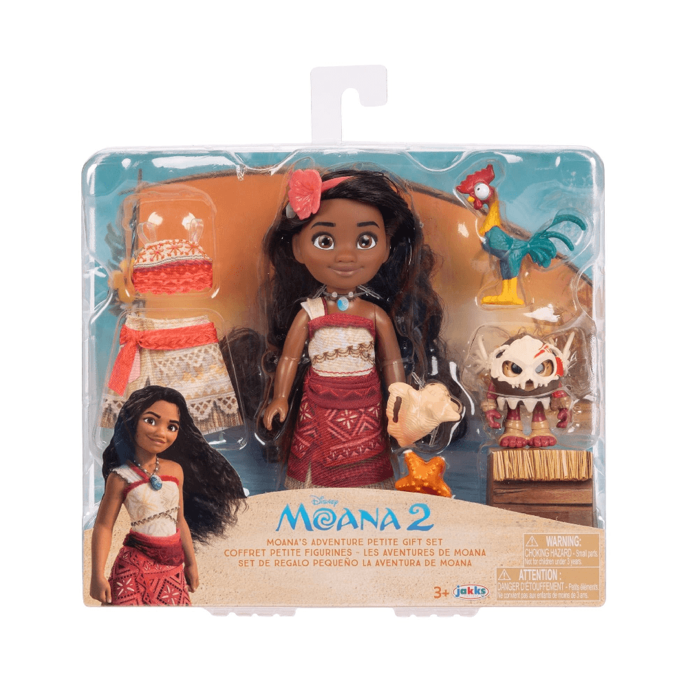 Jakks Disney Moana 2 Moana's Adventure Petite Gift Set 3+ Years