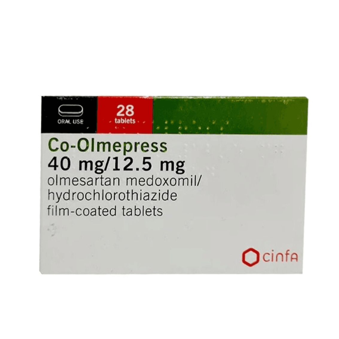 Co-Olmepress 40/12.5Mg Tab 28S