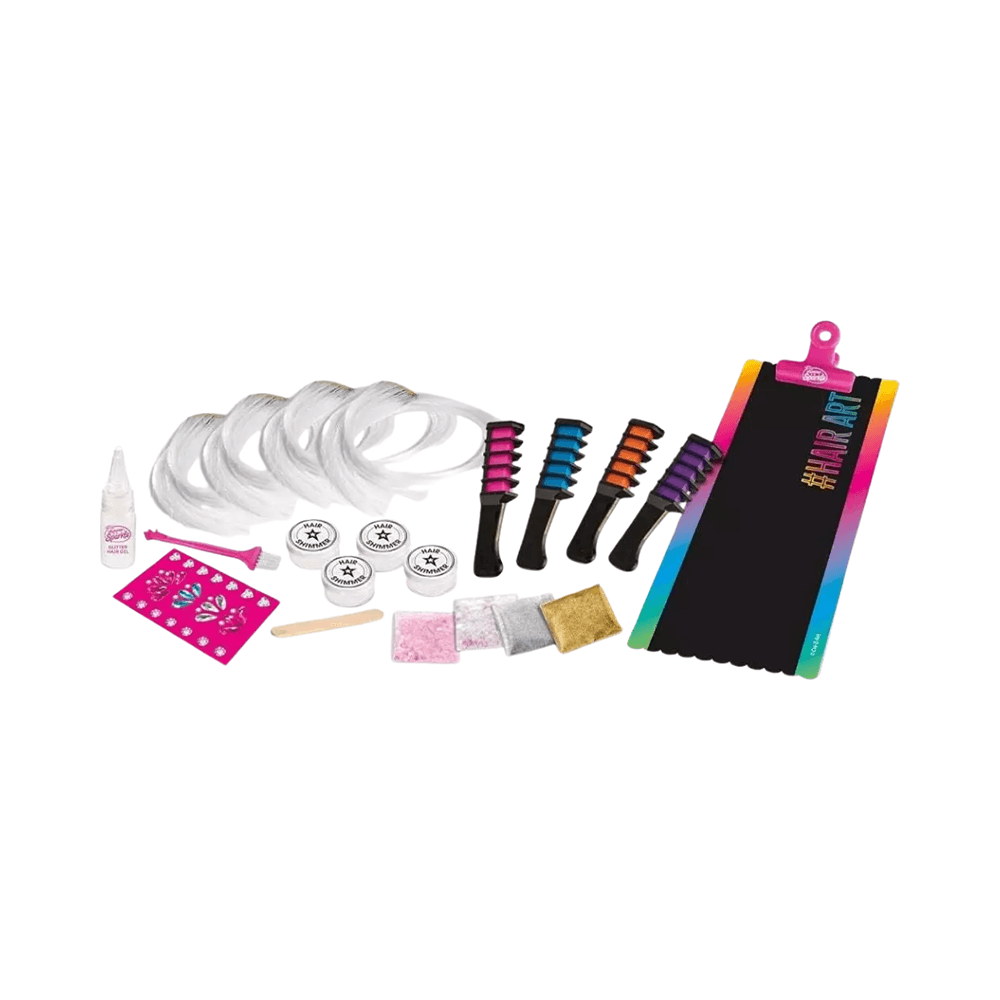 Cra.Z.Art Shimmer N Sparkle Color Fx Hair Extension Studio 6 Pcs