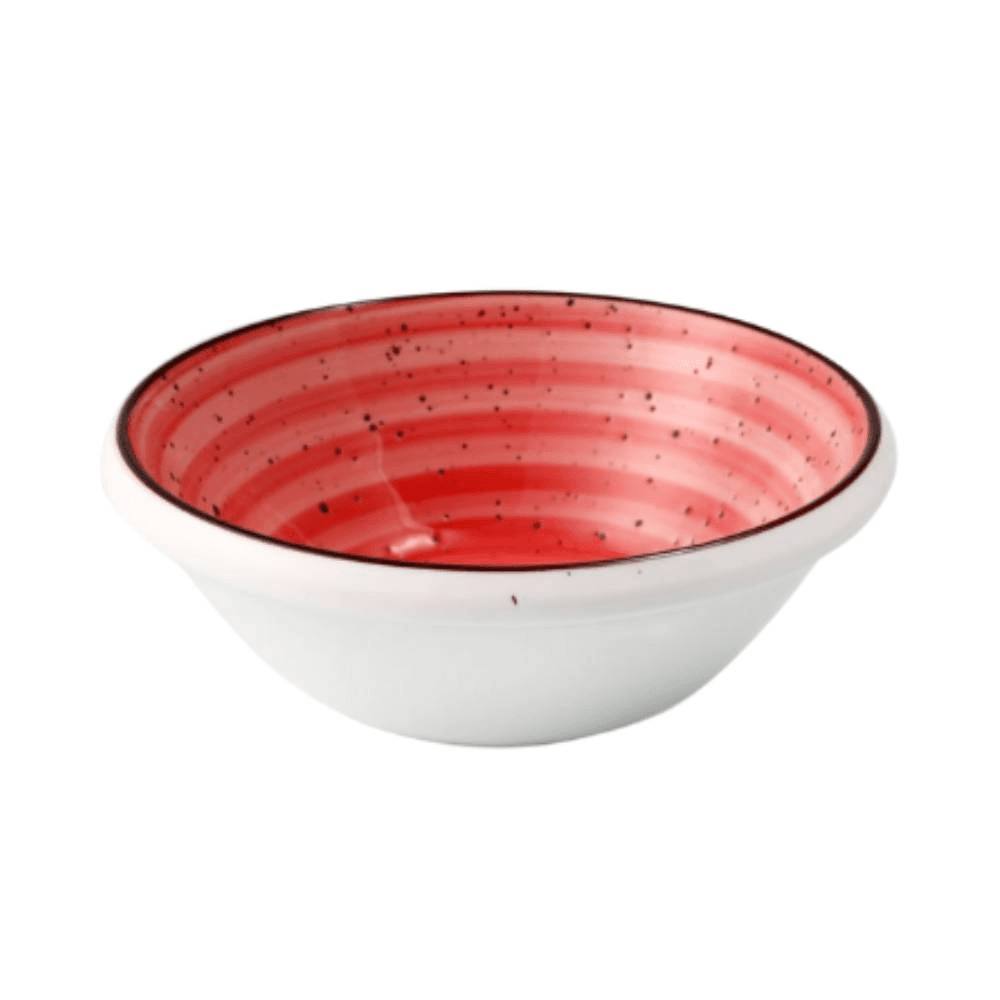 H.P Deco Mezza & Salad Bowl 6 Inch - Red 08-425Dr