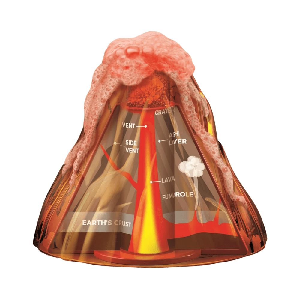 4M KidzLabs Table-Top Volcano Science Kit For 5+ Years