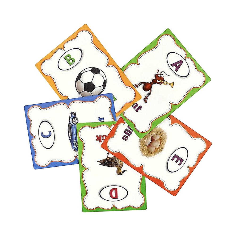 Arabic Alphabet Learning Flash Cards Set 28Pcs + 1 Pen English Letters