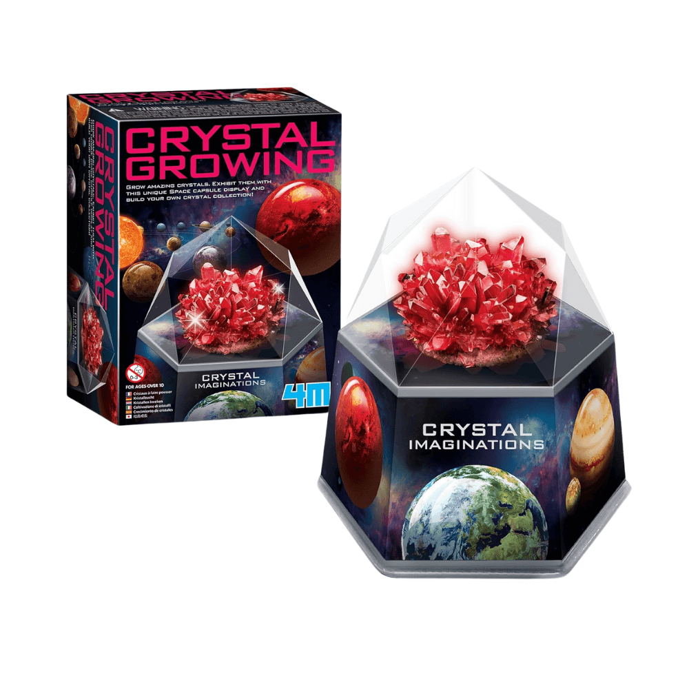 4M Crystal Imaginations Space Gem Crystal Growing Kit 10+ Years