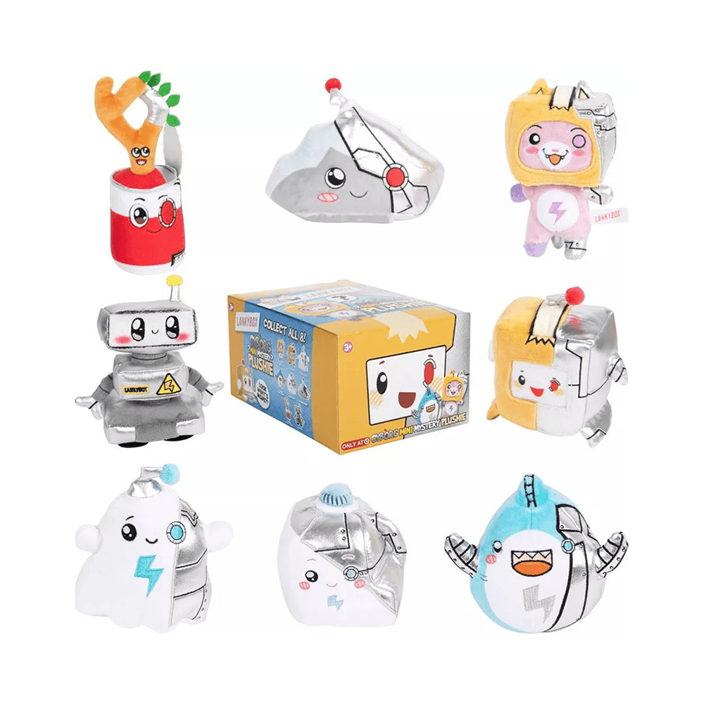 Lankybox Cyborg Mini Mystery Plush Toy 15cm - Assorted