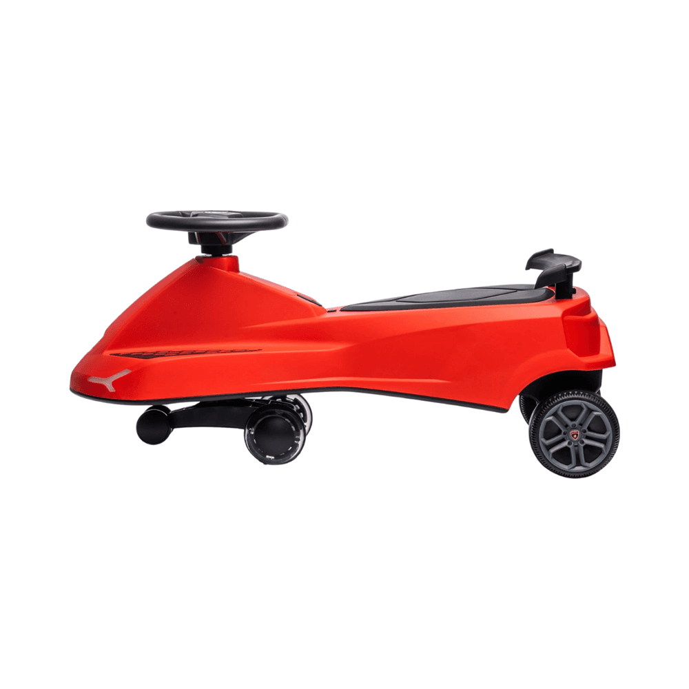 Lamborghini Swing Car Ride-On for 3+ Years - Red