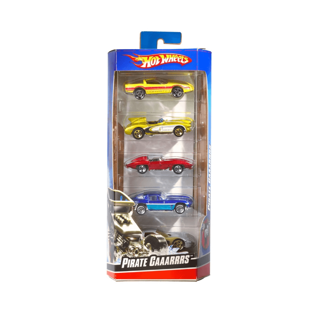 Hot Wheels Gift Pack Vehicle Set 5Pcs (Styles May Vary)
