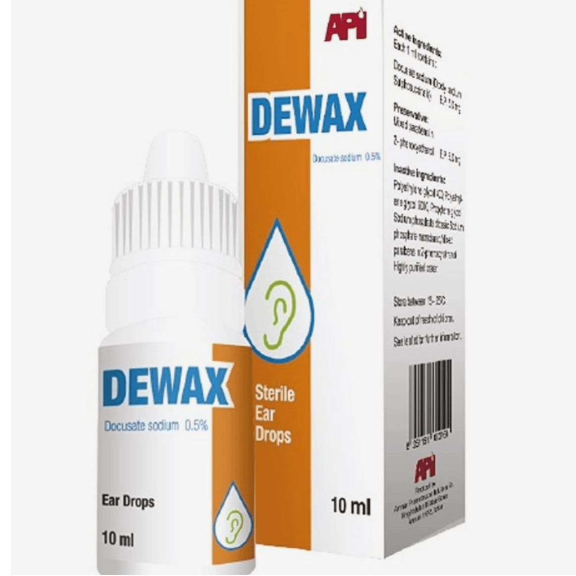 Dewax 0.5% Ear Drops 10Ml