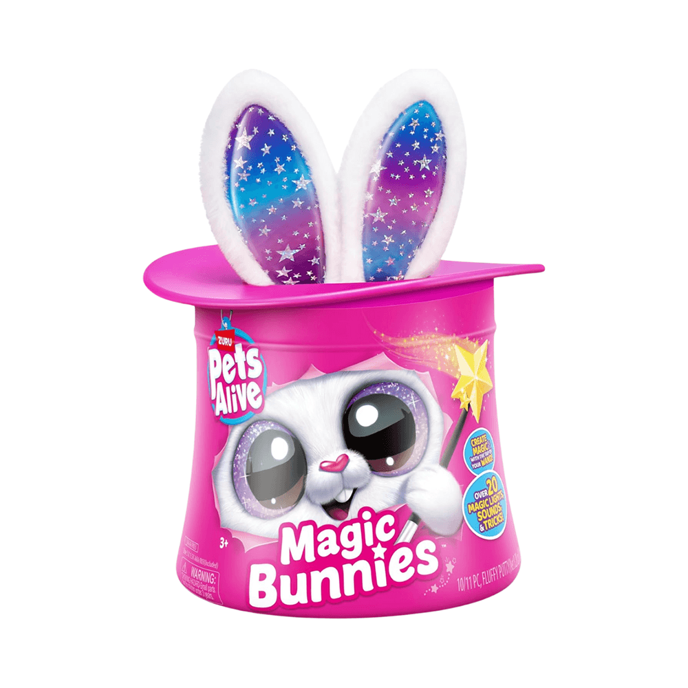 Zuru Pets Alive Magic Bunny Surprise Plush Toy - Assorted