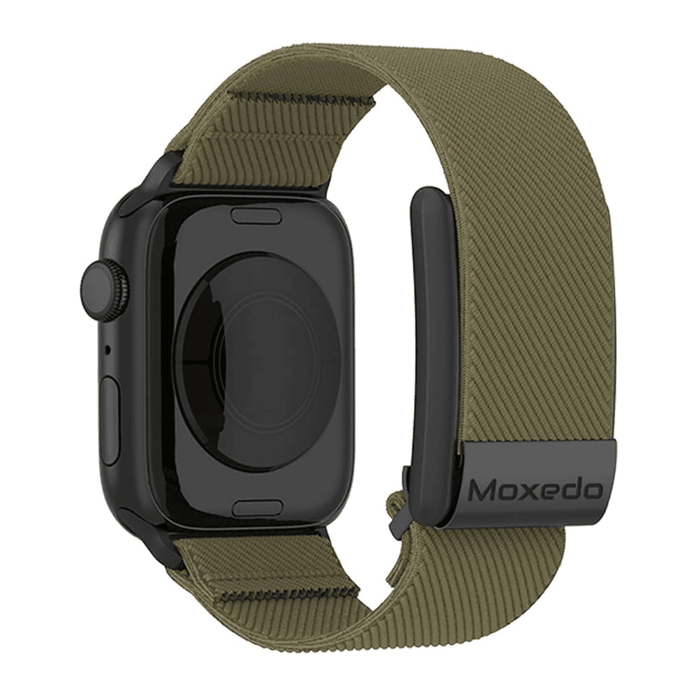 Moxedo Fit Weave Nylon Braided Whoop Band-Green