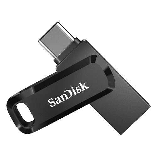 Sandisk Ultra Dual Drive Go Usb Type-C Flash Drive 128Gb -Black