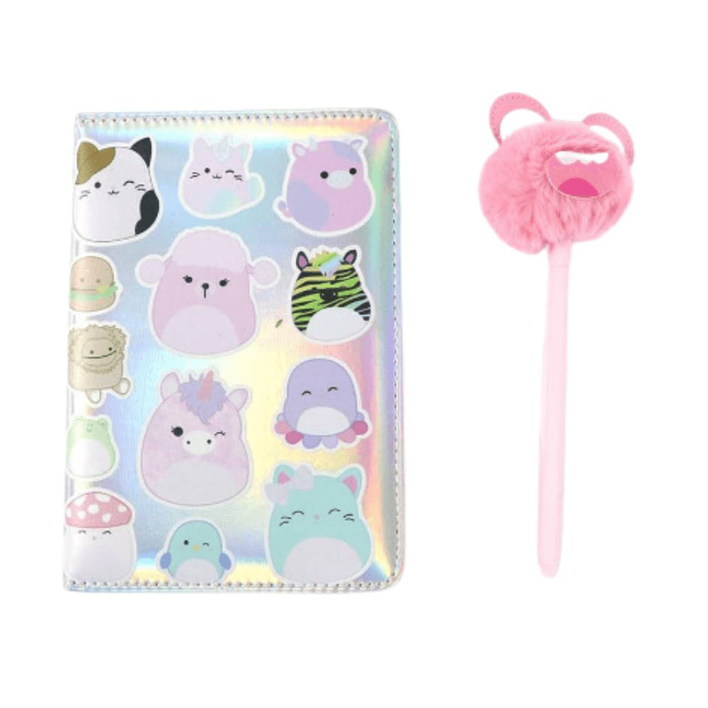 Just For Me Girl Power Cute Plushies Notebook & Pen Stationery Set