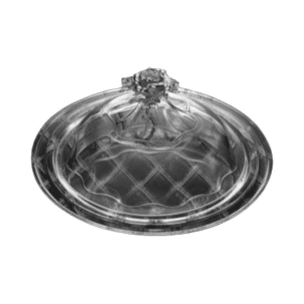 Ac Round Serving Set 42.5x16.5cm - Metallic Silver 02-883s