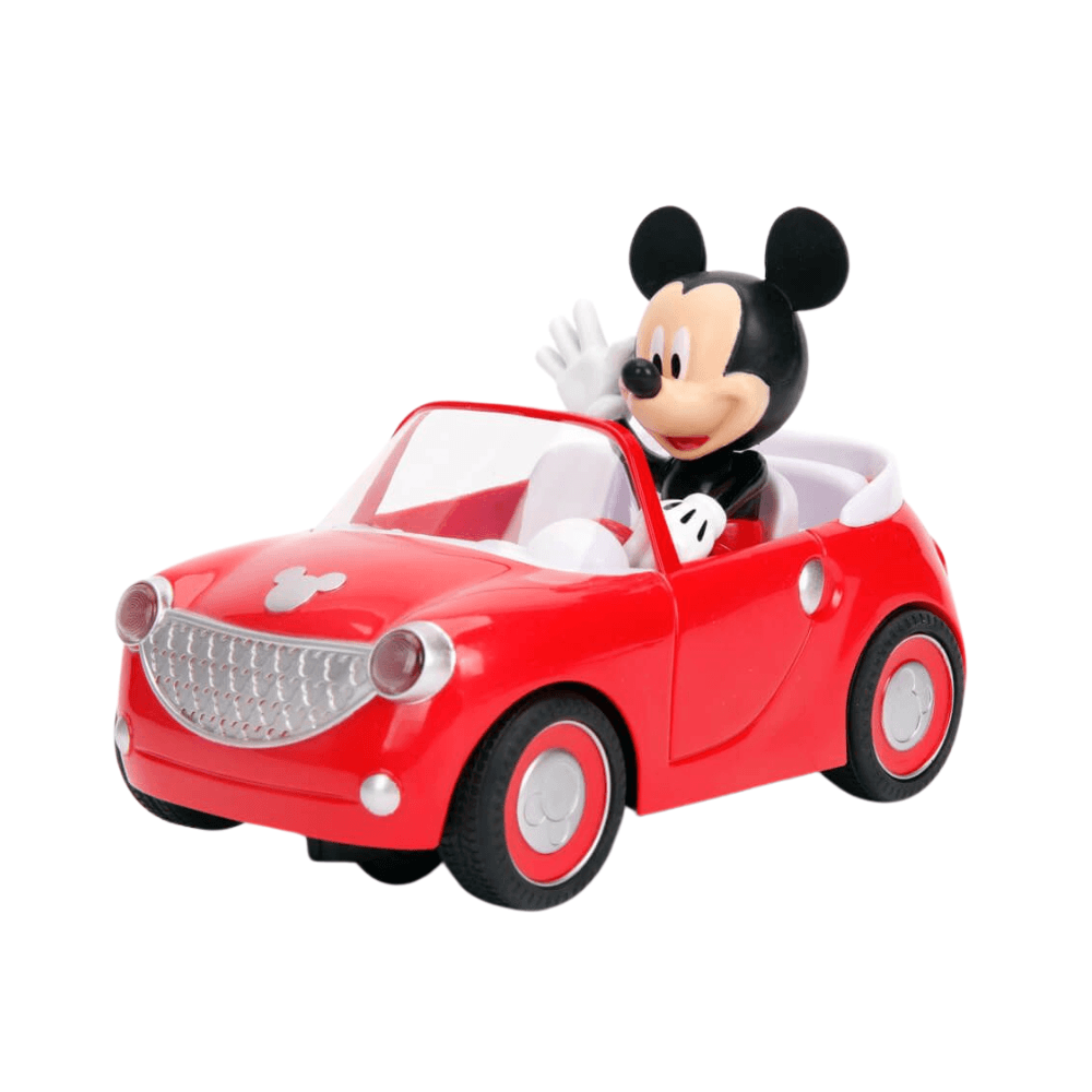 Jada Disney Junior Mickey Mouse Clubhouse Roadster Remote Control Toy Car 17.7cm - Red