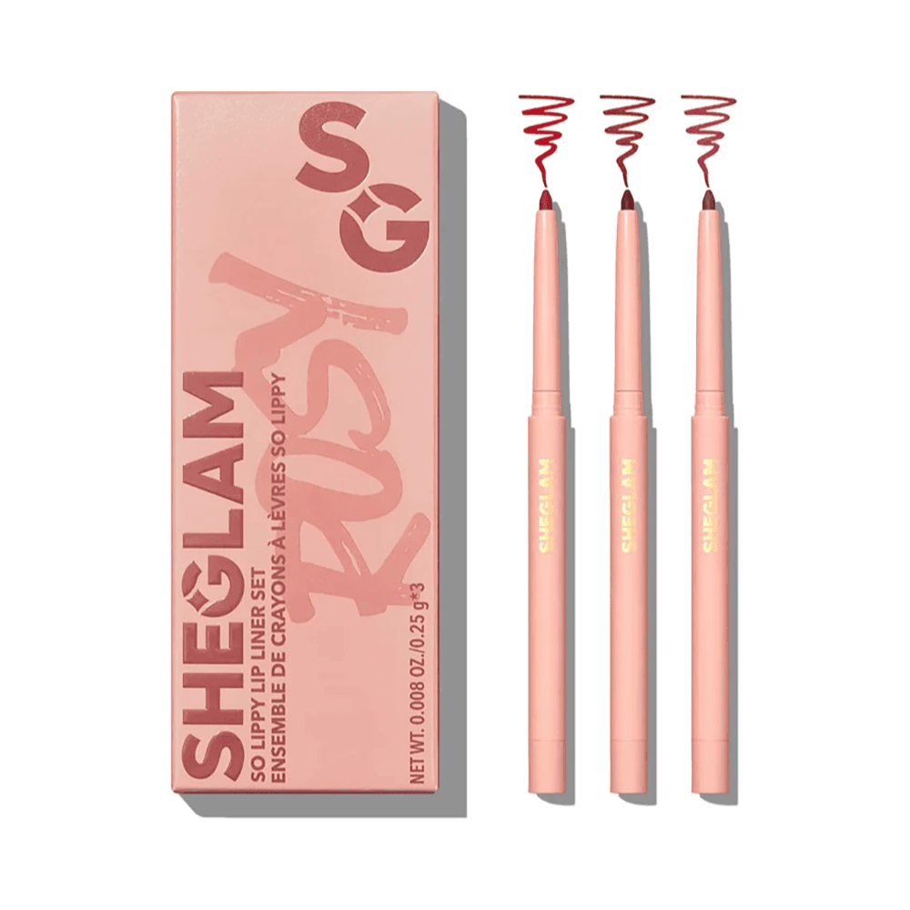 مجموعة أقلام تحديد الشفاه SHEGLAM SO LIPPY - روز جاردن