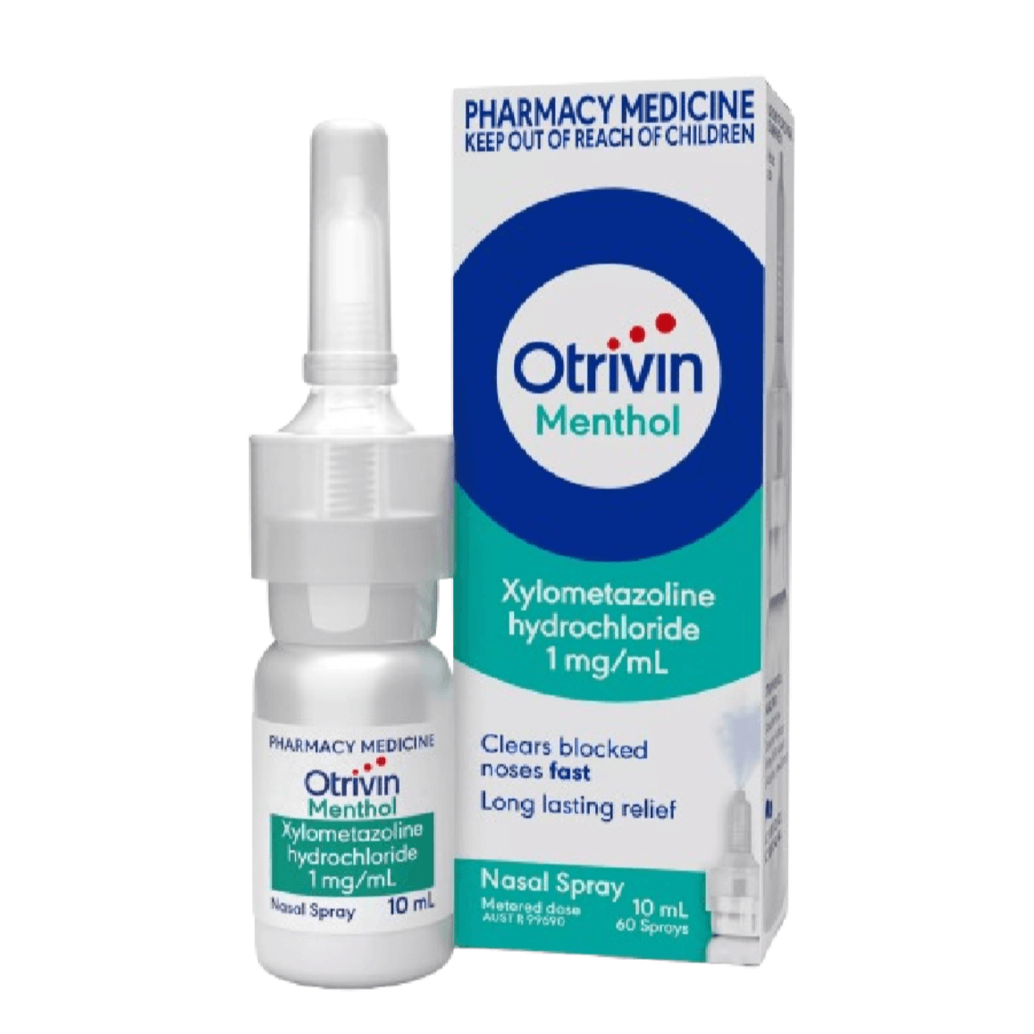 Otrivin Menthol 0.1%10Ml