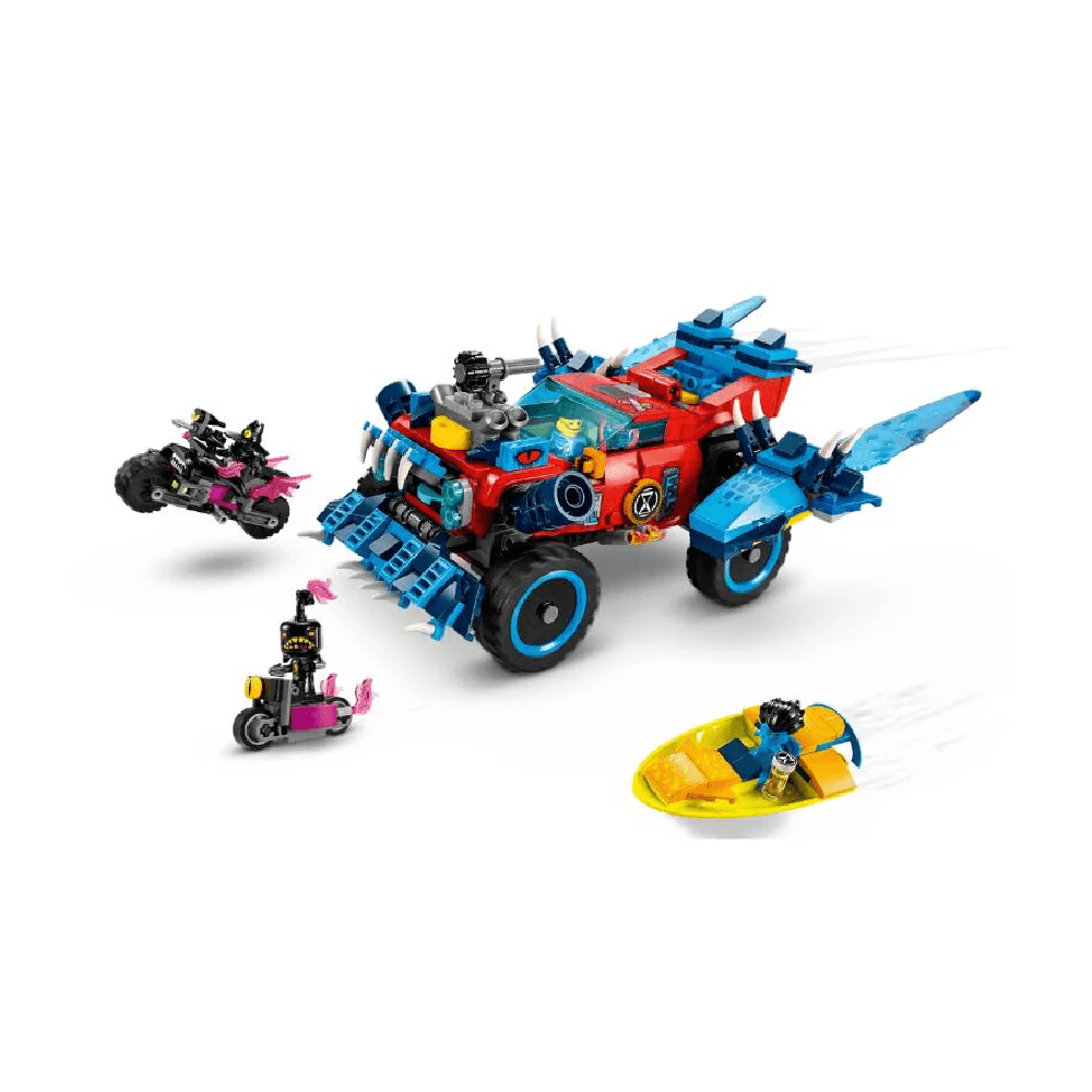 LEGO 71458 DREAMZzz Crocodile Car Building Toy Set 494Pcs