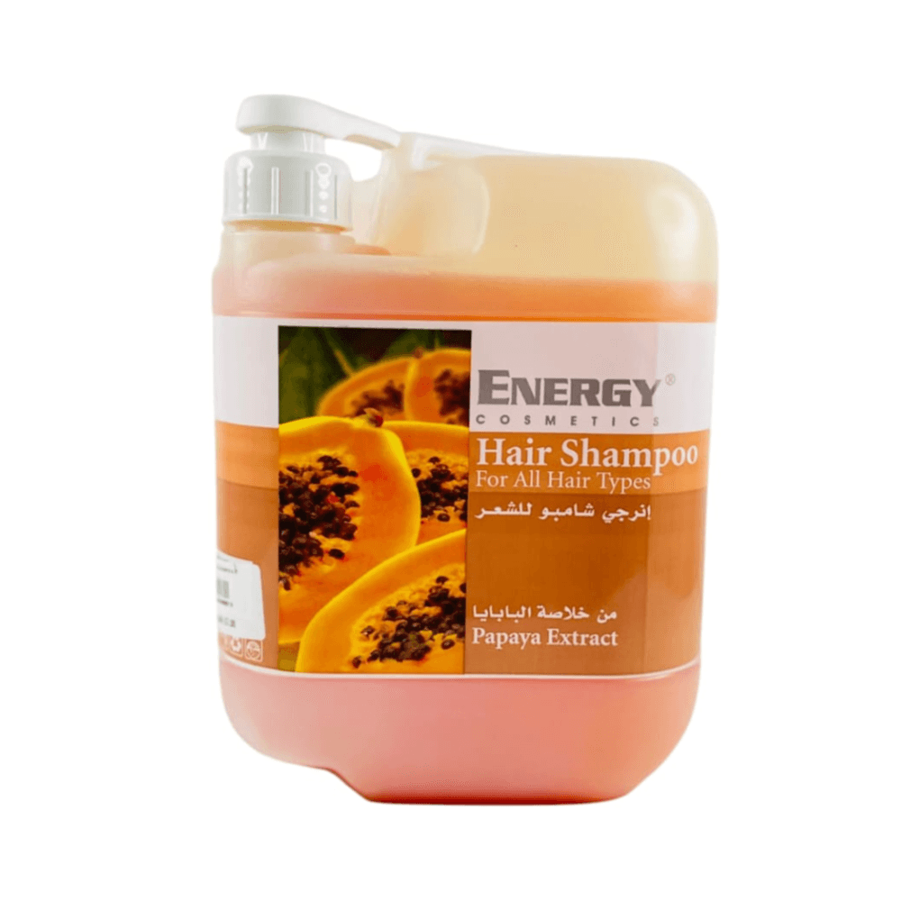 Energy Cosmetic Hair Shampoo Papaya Extract 5 Liter