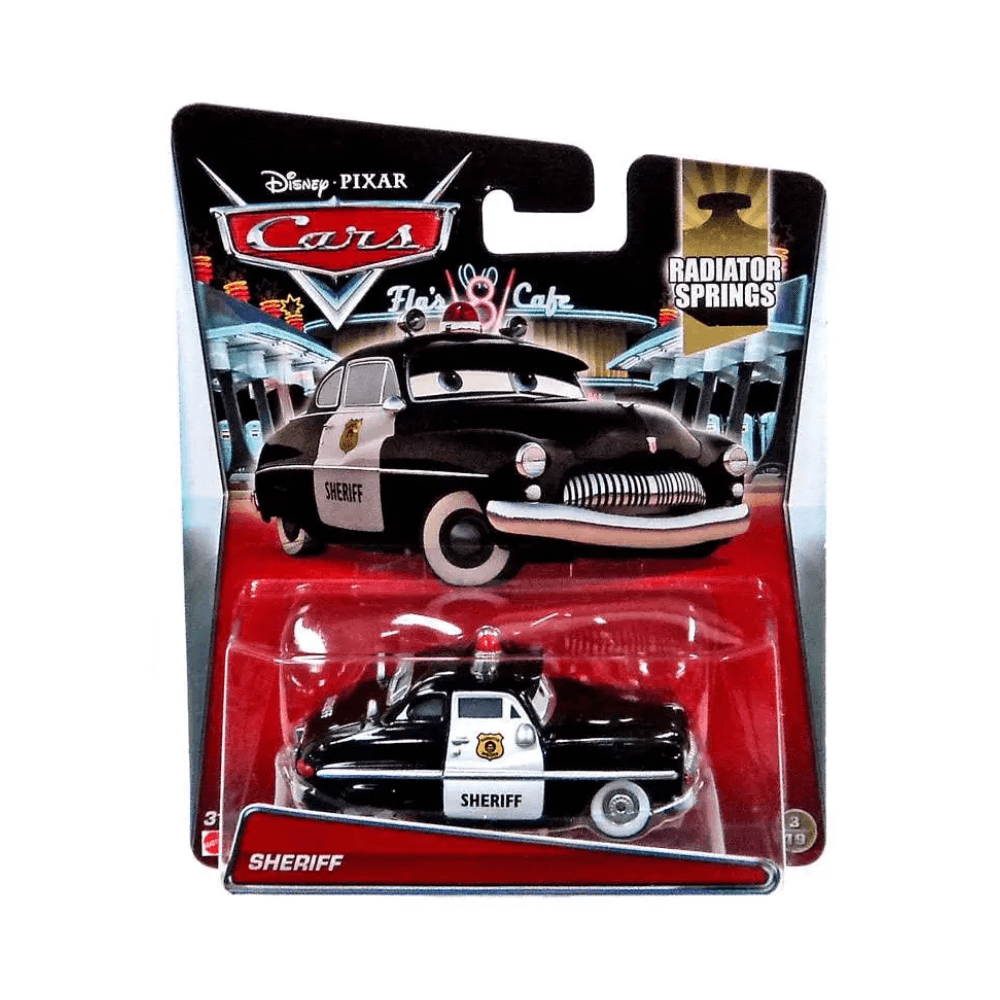 Disney Pixar Cars Color Changers Die-Cast 1:55 Sheriff Toy Vehicle Assorted