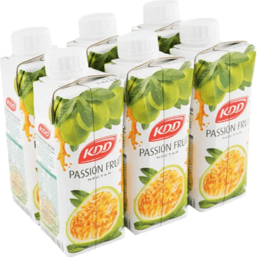 KDD Passion Fruit Nectar Juice, 6x250ml