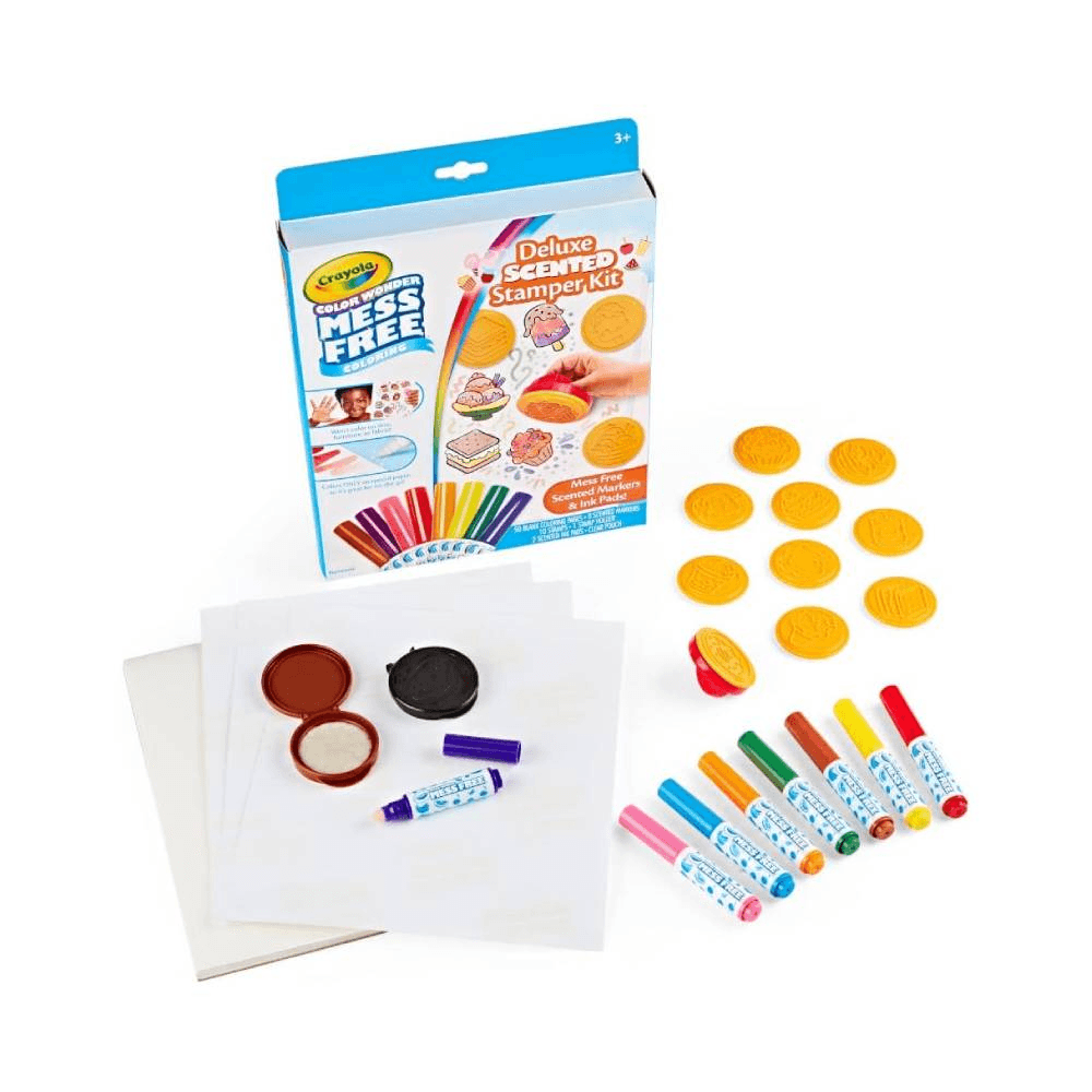 Crayola Color Wonder Mess Free Deluxe Scented Stamper Kit