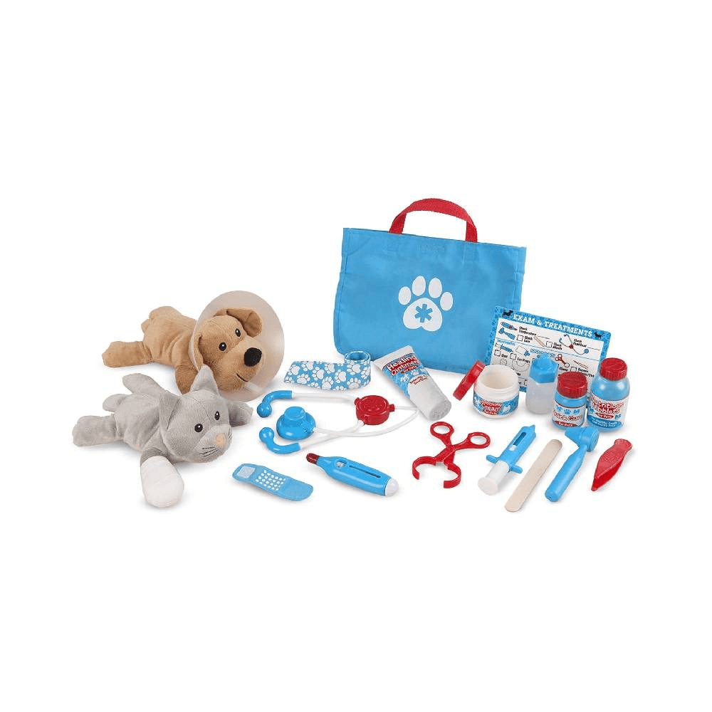Melissa & Doug Examine & Treat Pet Vet Play Set