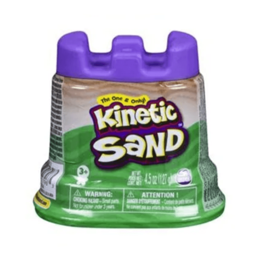 Spin Master Kinetic Sand Mini Castle Container Sand 127g - Assorted