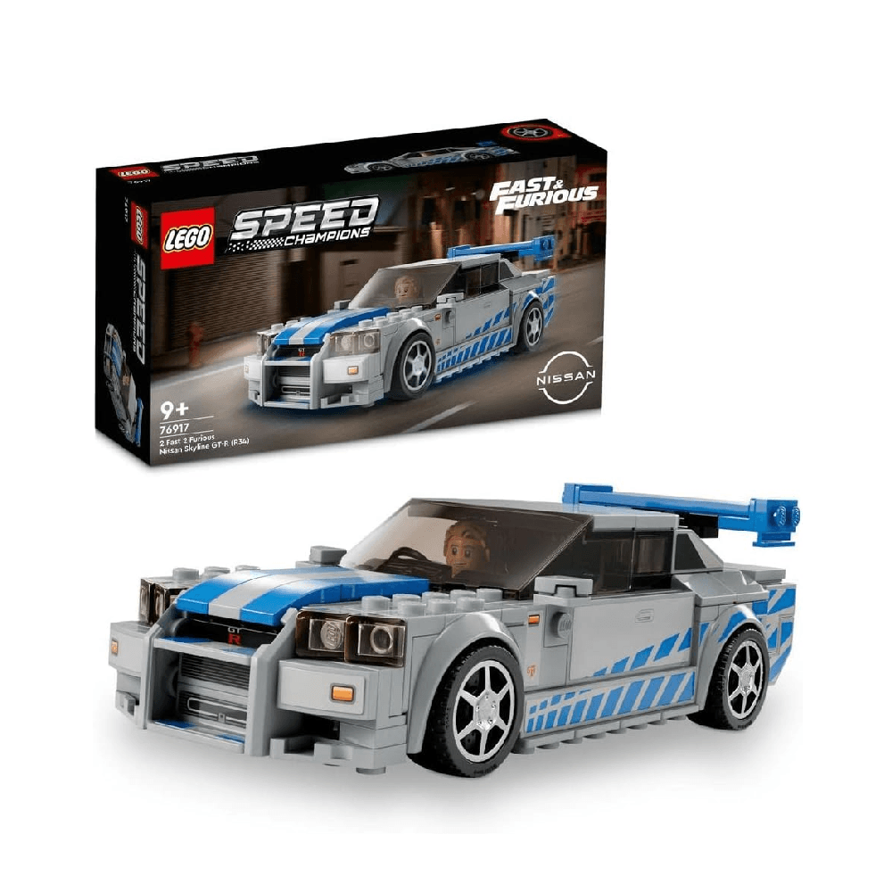Lego 2 Fast 2 Furious Nissan Skyline GT-R R34 9+ Years