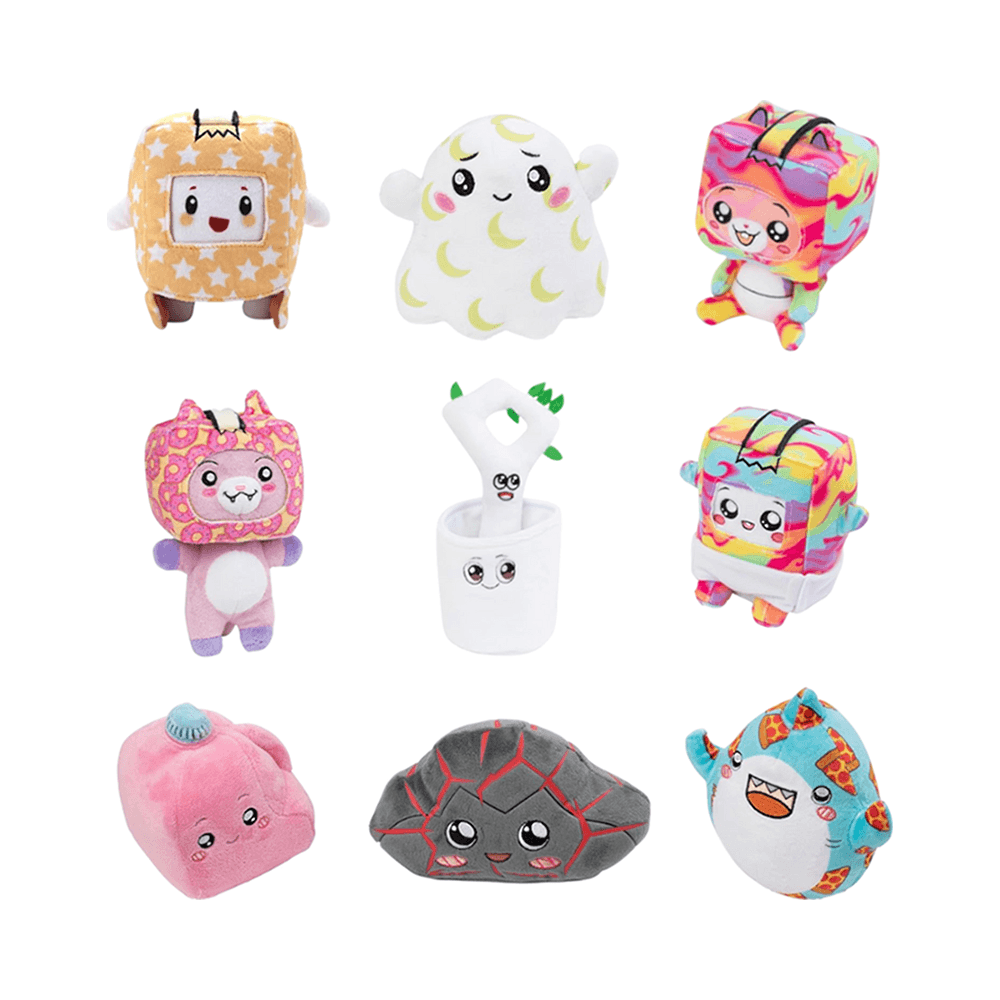 Lankybox Series 2 Mini Mystery Plush Toy 9.5cm - Assorted