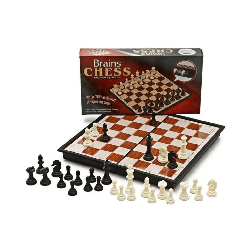 Brains Chess Non Magnetic Board Game