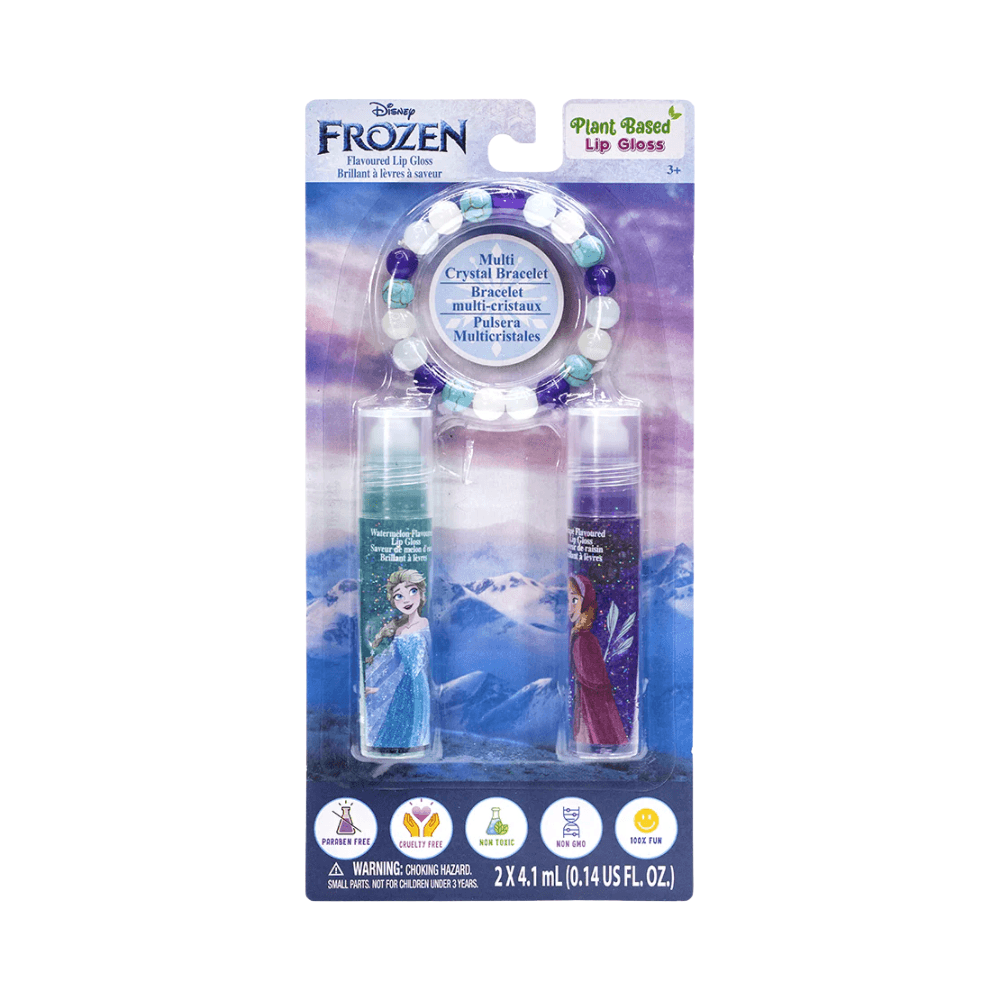 Disney Frozen Lip Gloss & Bracelet Set 3+ Years