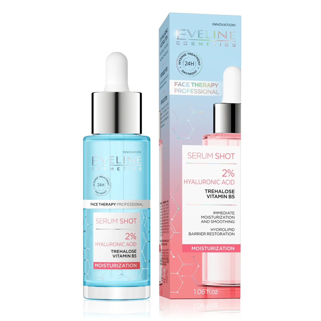 Eveline Serum Shot 2% Hyaluronic Acid 30Ml