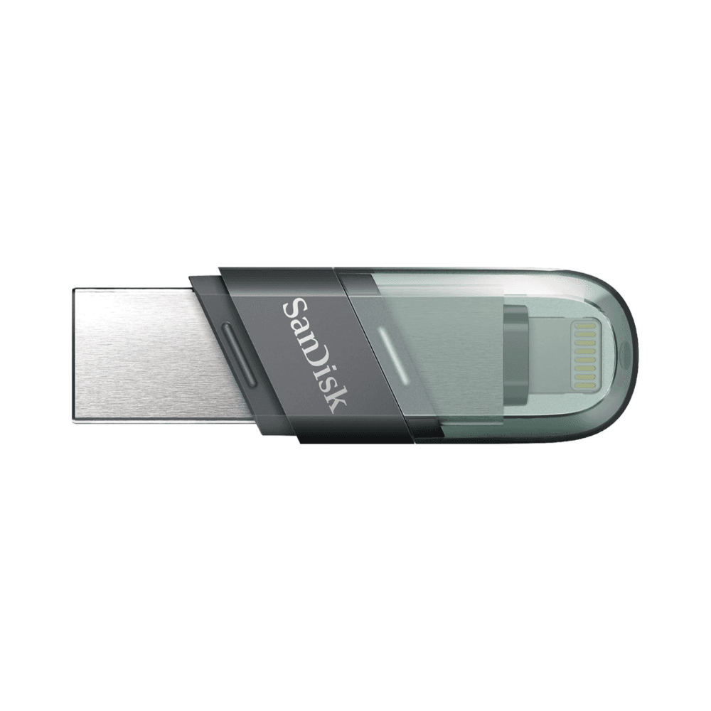 سانديسك فلاش درايف 128 جيجابايت iXpand Flip